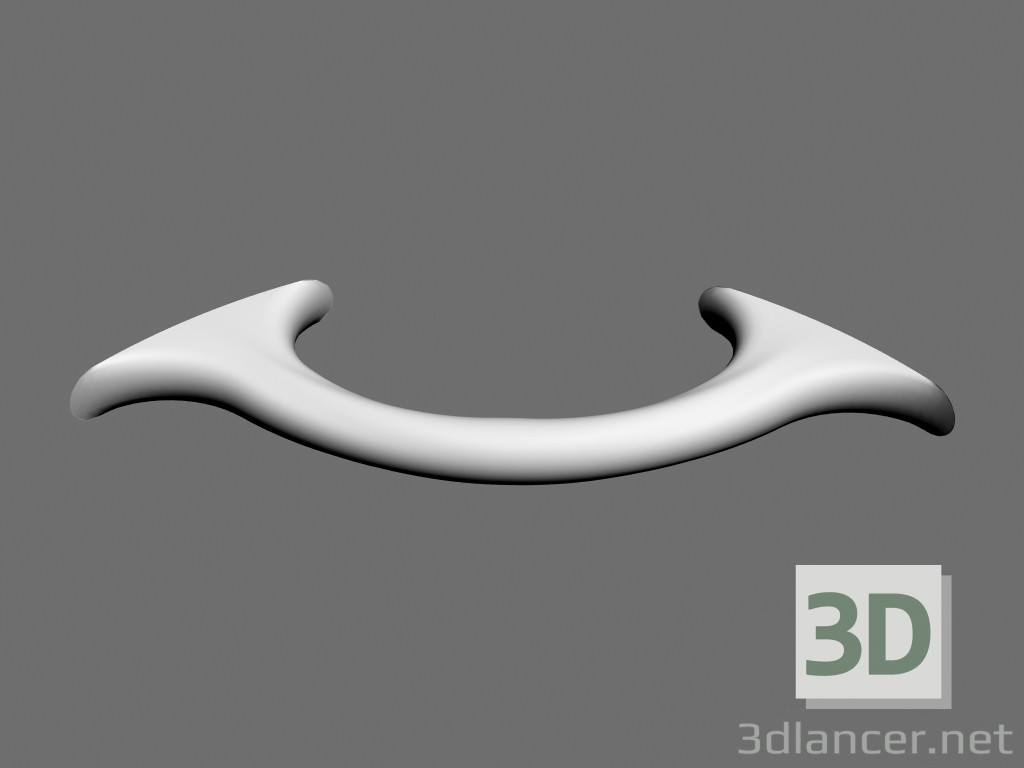 3d model Handle for bath Gentiana - preview