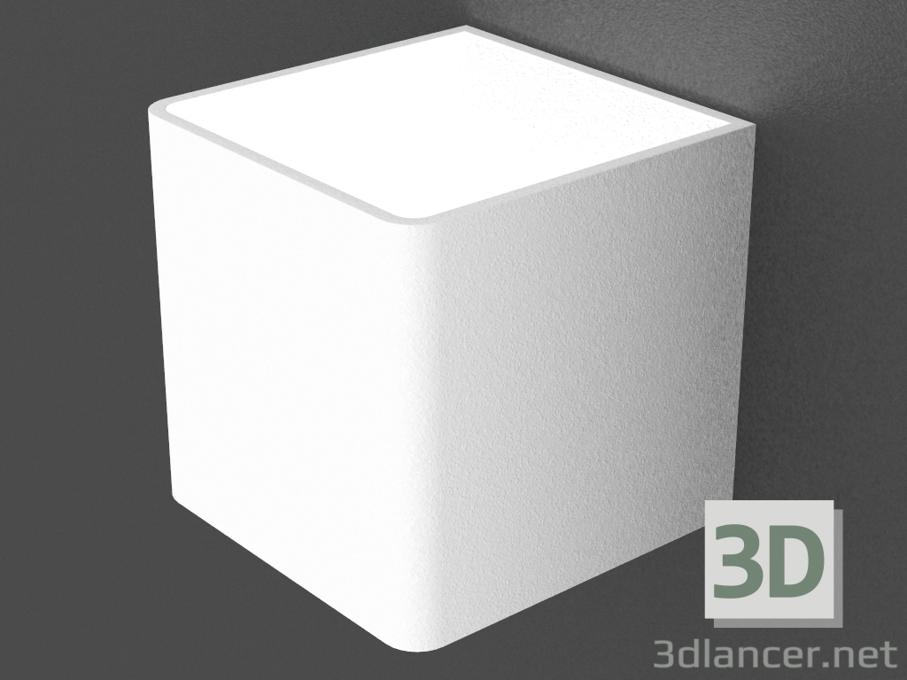 modello 3D lampada a LED da parete False (DL18391 11WW Dim) - anteprima