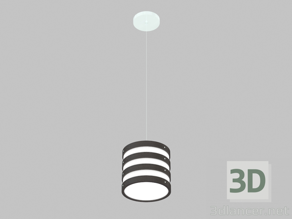 modello 3D Rotolo Lampadario (1075-1P) - anteprima