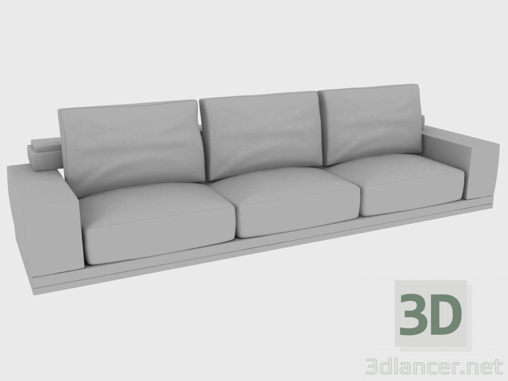 Modelo 3d Sofá MATISSE SOFA (357x106xH70) - preview