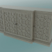 3d model Shanghai chest of drawers with doors - preview