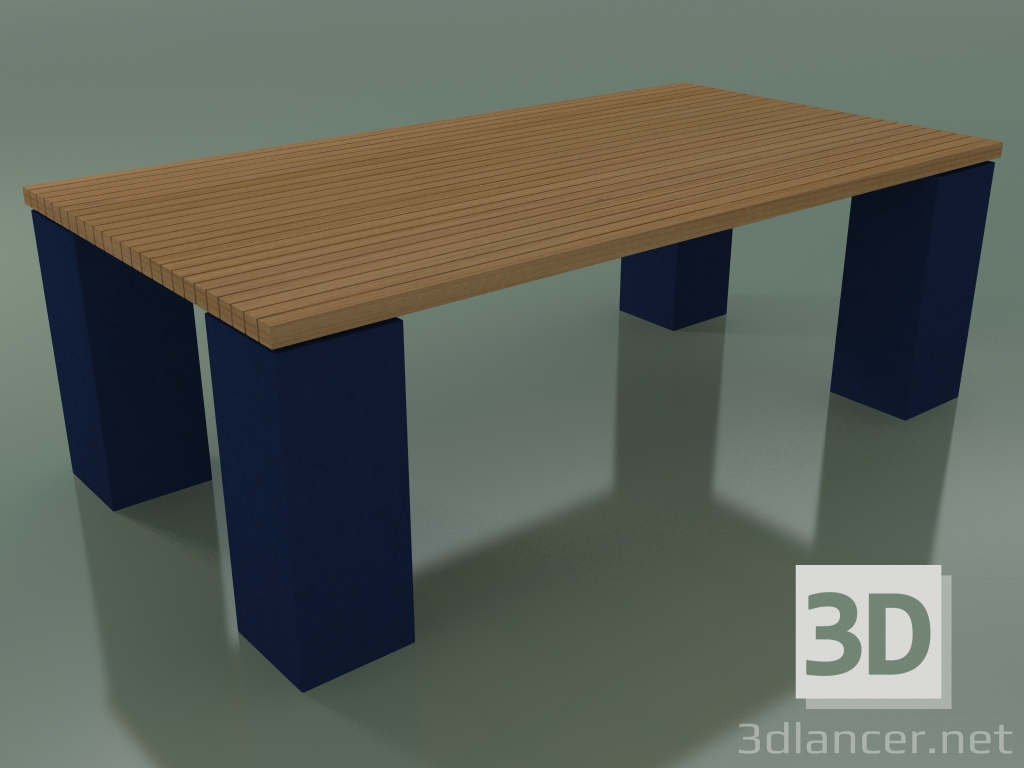 Modelo 3d Mesa de exterior InOut (34, Blue Ceramic) - preview