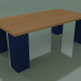 Modelo 3d Mesa de exterior InOut (34, Blue Ceramic) - preview