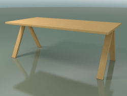 Mesa com bancada padrão 5030 (H 74 - 200 x 98 cm, carvalho natural, composição 2)