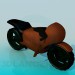 3D Modell Motorrad - Vorschau