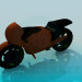 3D Modell Motorrad - Vorschau