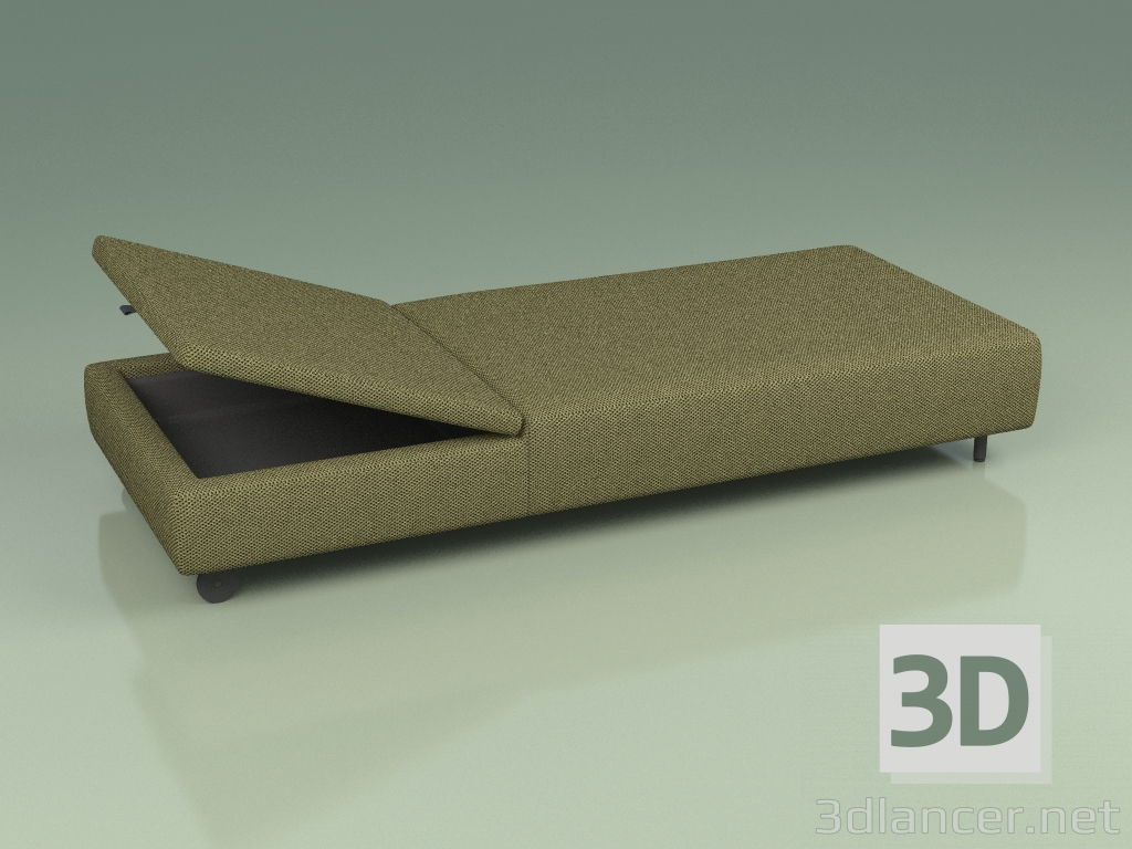 3d model Chaise lounge 041 (3D Net Olive) - preview