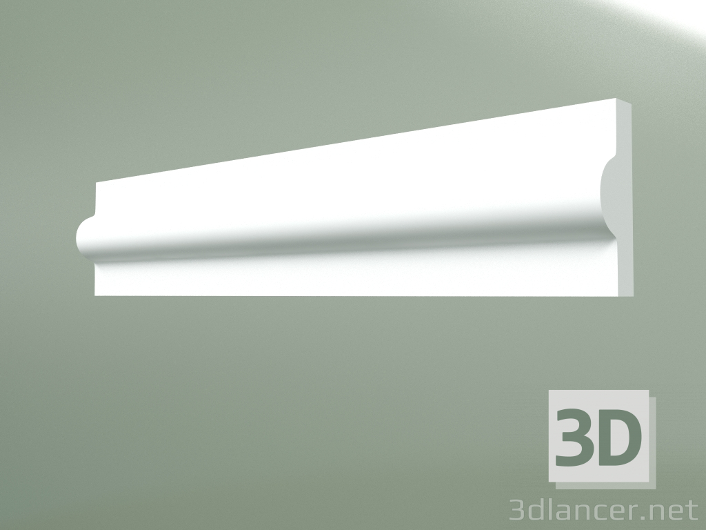 3d model Plaster molding MT187 - preview