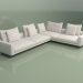 3D Modell Ecksofa Hermes 3 - Vorschau