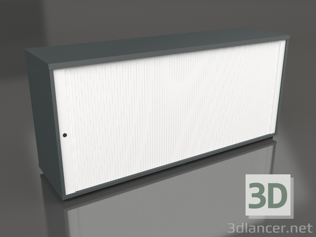 3d model Tambour cabinet Standard A2L08 (1600x432x740) - preview