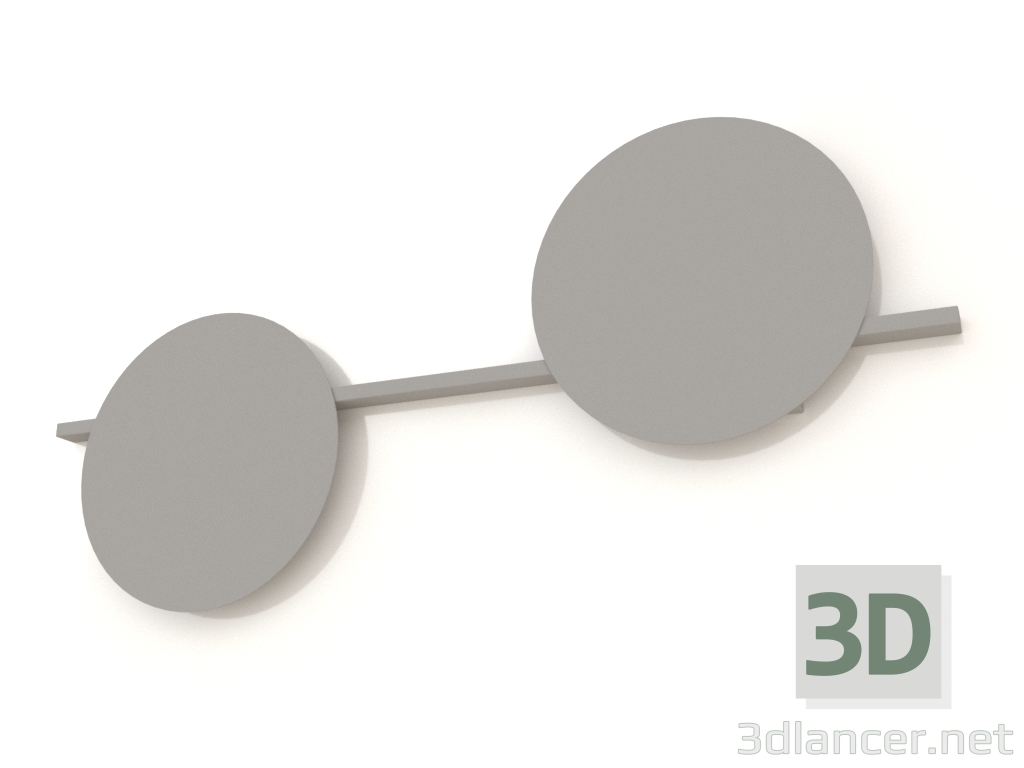 3d model Lámpara de pared (7298) - vista previa