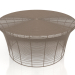 3d model Low coffee table (Bronze) - preview