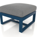 3d model Pouf (Grey blue) - preview