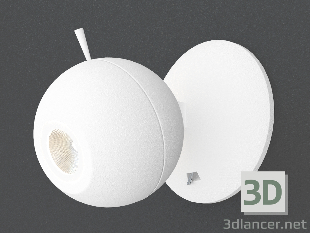 3D modeli Yanlış duvar LED lamba (DL18393 11WW) - önizleme