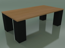 Table d'extérieur InOut (34, gris anthracite en céramique)
