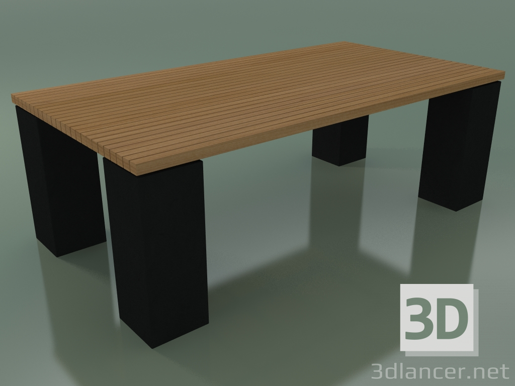 3D Modell Tisch im Freien InOut (34, Anthrazitgrau Keramik) - Vorschau