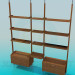 3d model Rack for books - preview