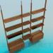 3d model Rack for books - preview