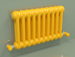 Radiateur TESI 2 (H 300 10EL, jaune melon - RAL 1028)