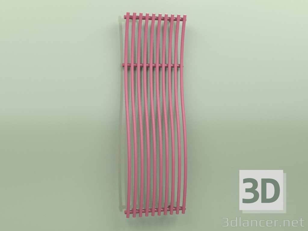 modello 3D Scaldasalviette - Imia (1600 x 510, RAL - 4002) - anteprima