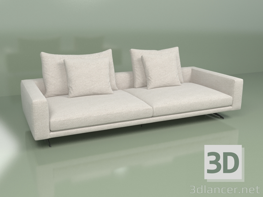 3d model Sofá Hermes - vista previa