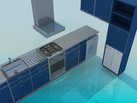 modèle 3D Meubles de cuisine - preview