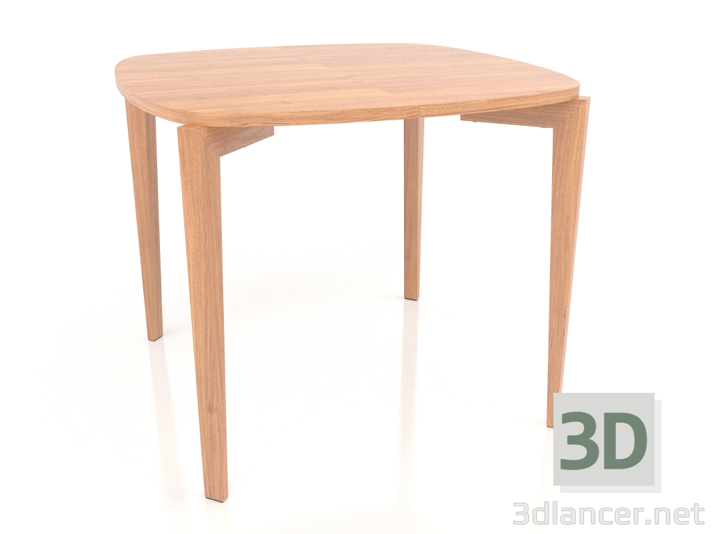 3d model Smooth Compact dining table (option 3) - preview