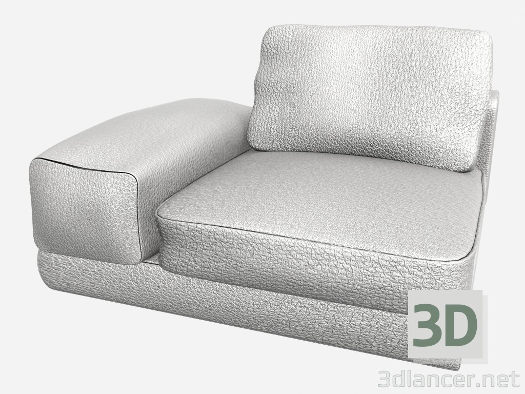 3d model Albinoni angle large large corner Albinoni 145sm cm 145 - preview