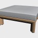 Modelo 3d Pufe Footstool 8830 para 8835 pés - preview