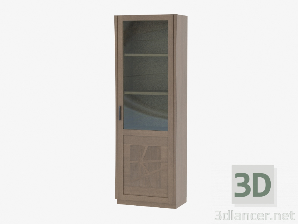 Modelo 3d Wardrobe uma porta na base VT1MOLZ - preview