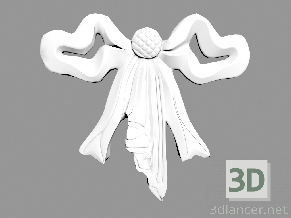 3d model Panel decorativo W983 - vista previa