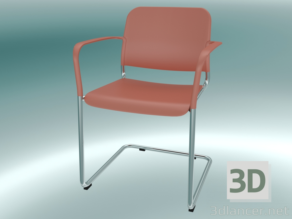 modello 3D Conference Chair (522VN 2P) - anteprima