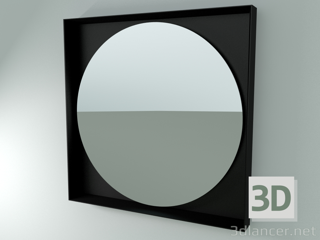 Modelo 3d Espelho redondo Vip (100x100 cm) - preview