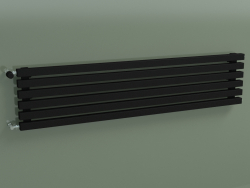 Radiateur horizontal RETTA (6 sections 1500 mm 40x40, noir mat)