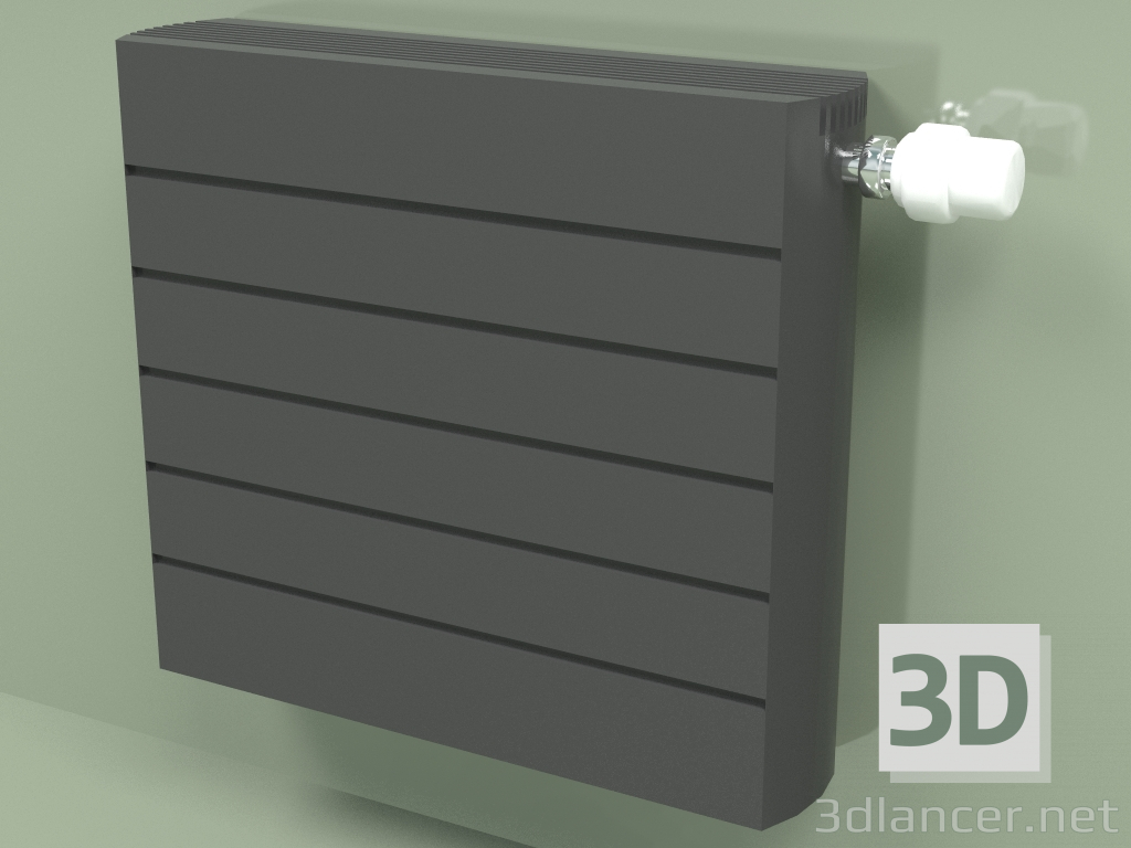 3d model Radiator - Faro H (FAH 20 400 mm, RAL - 9005) - preview