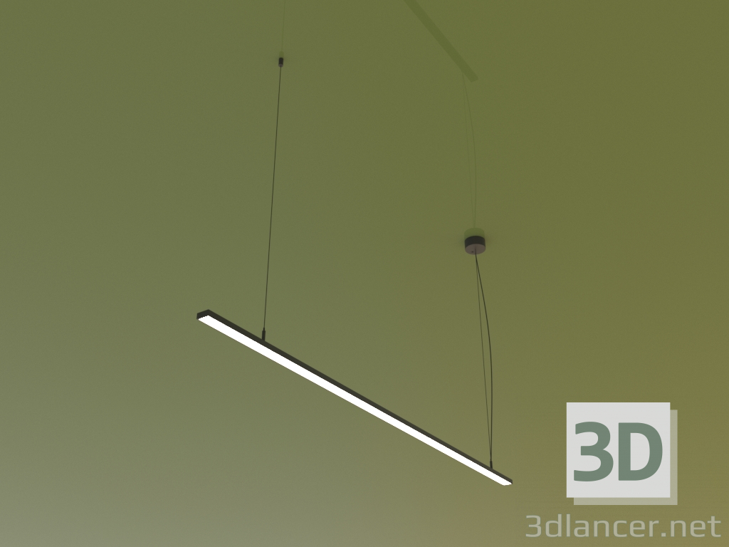 3d model Luminaria LINEAR P1228 (1250 mm) - vista previa