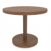 Modelo 3d Mesa de jantar DT 012 (D=900x750, madeira castanha clara) - preview