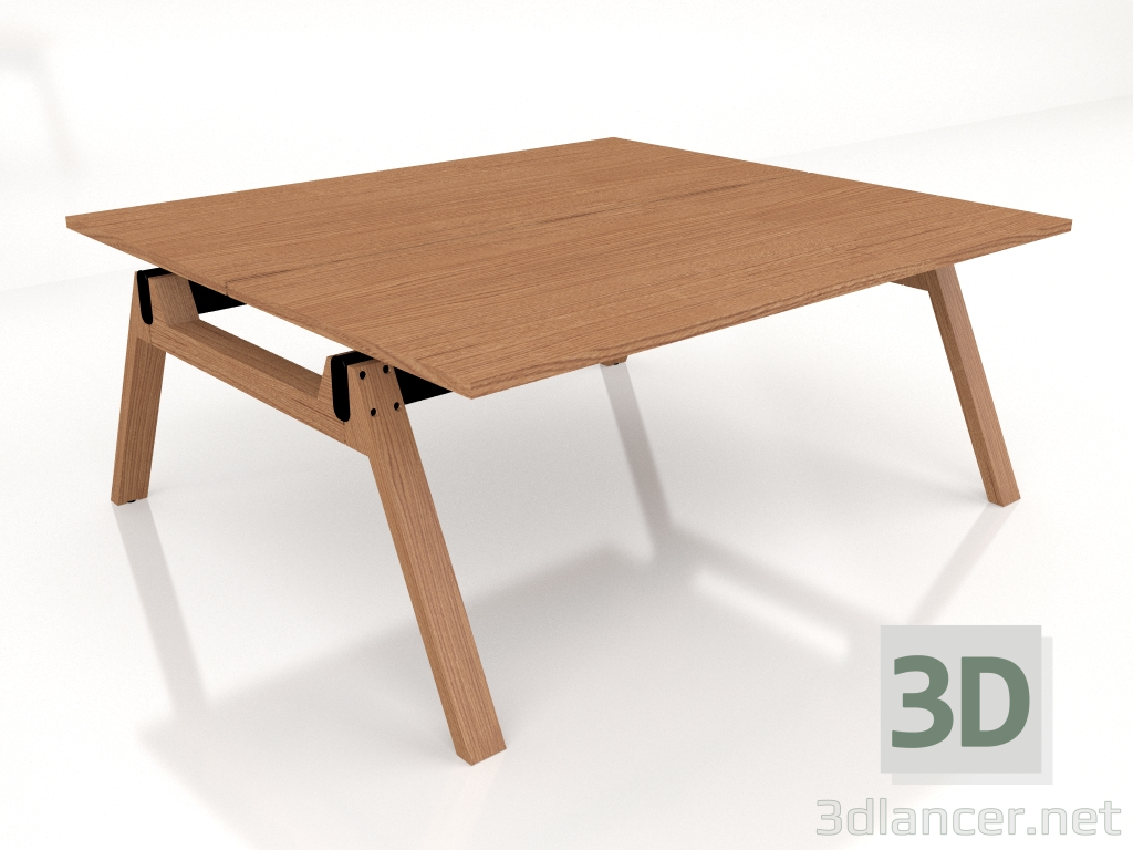 3d модель Стол рабочий Viga Bench V218 (1800x1610) – превью