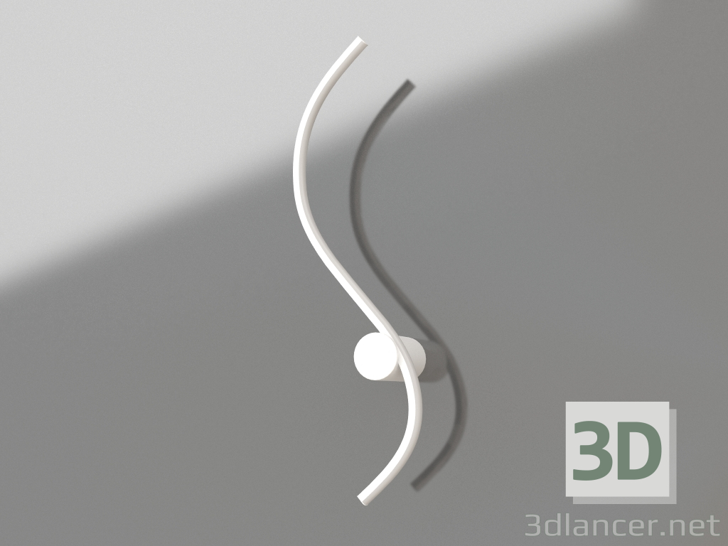 3d model Sconce Letizia white L61 (08429-61,01) - preview