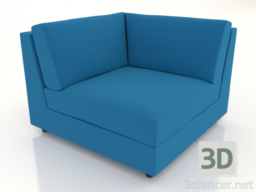 3d model Módulo de sofá de esquina - vista previa