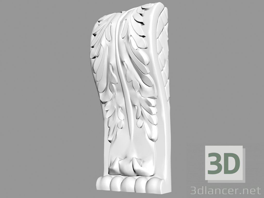 Modelo 3d Suporte B968 - preview