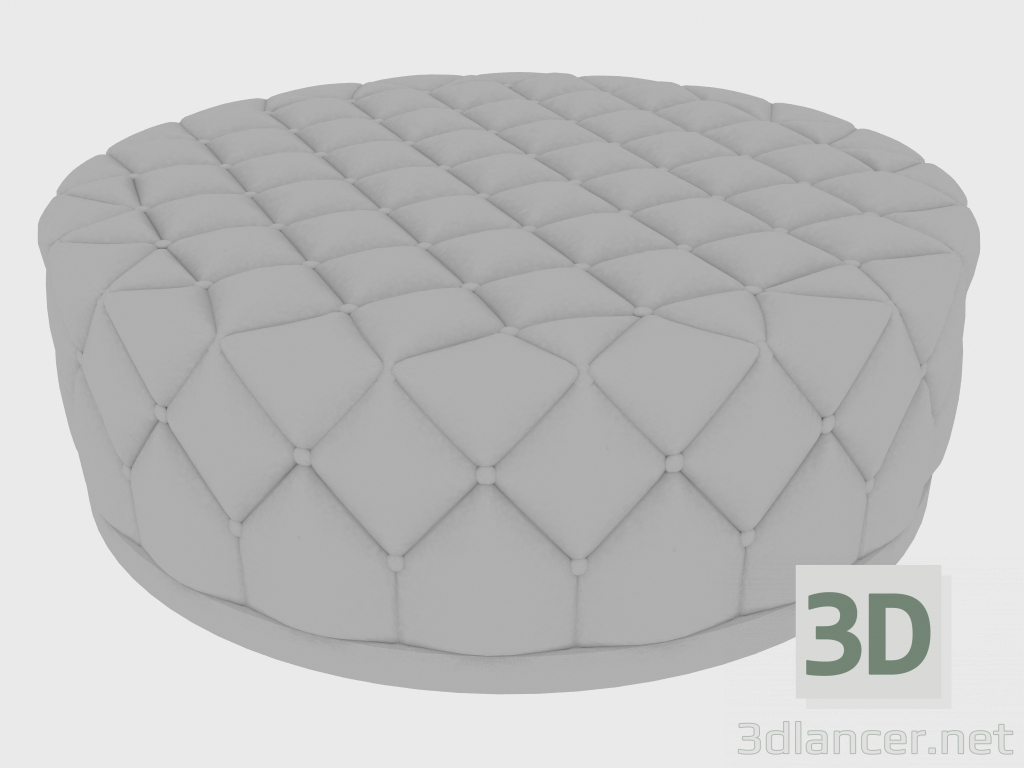 Modelo 3d Pufe MILTON POUF (d120xH38) - preview