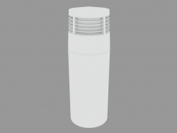 Column light MINIREEF BOLLARD WITH GRILL (S5243W)