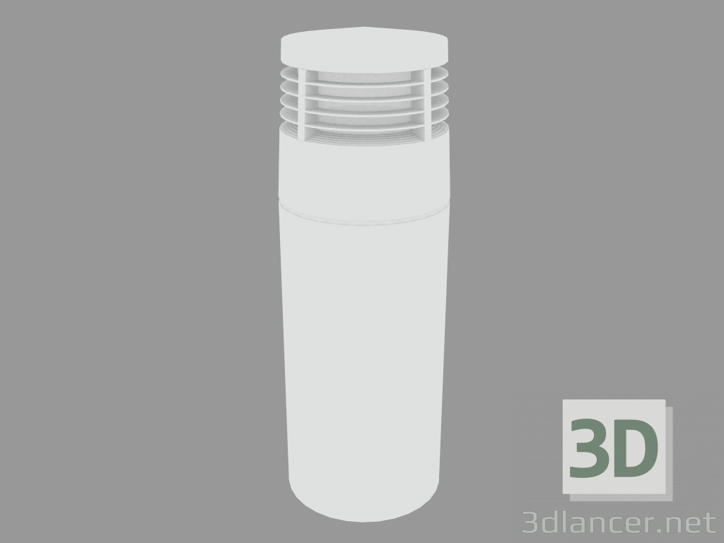 3d model Column light MINIREEF BOLLARD WITH GRILL (S5243W) - preview