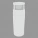 3d model Column light MINIREEF BOLLARD WITH GRILL (S5243W) - preview