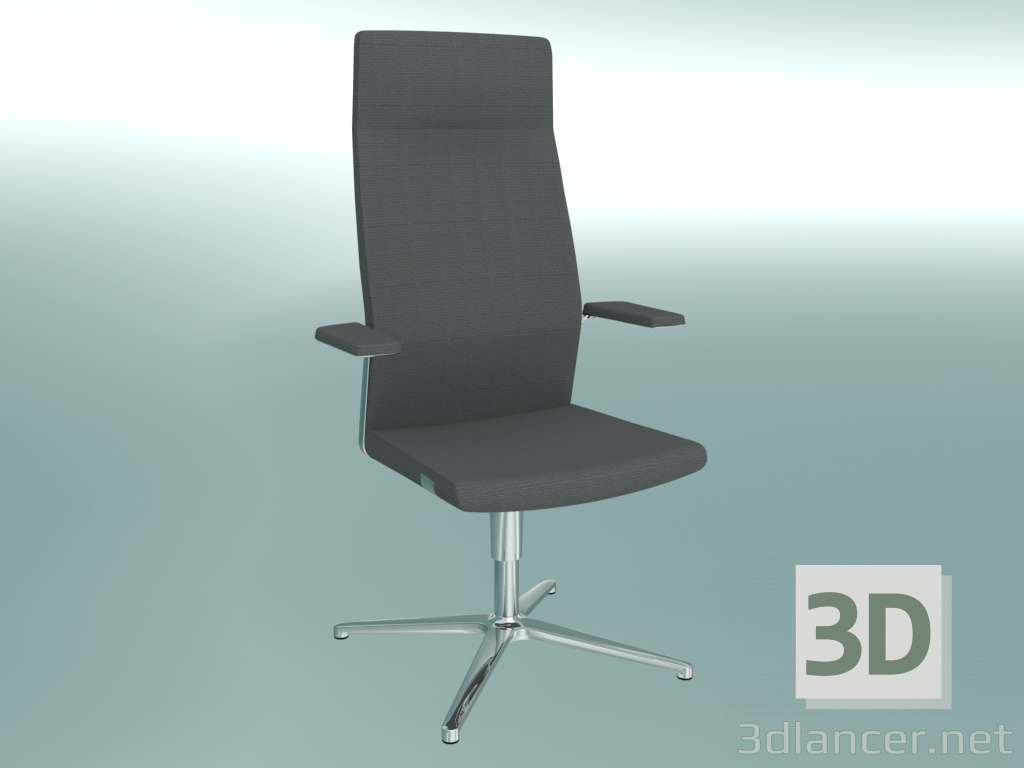 3d model Sillón de conferencia (10F) - vista previa