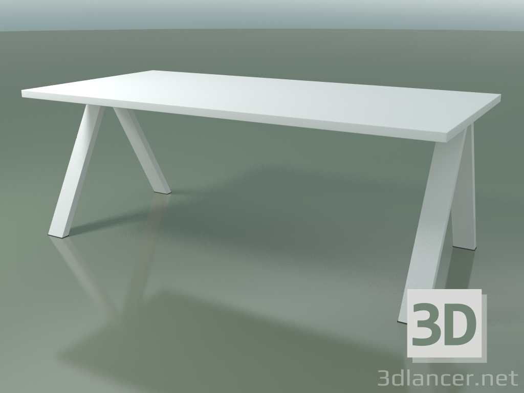 3d модель Стіл зі стандартною стільницею 5030 (H 74 - 200 x 98 cm, F01, composition 2) – превью