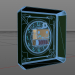 3d Clock model buy - render