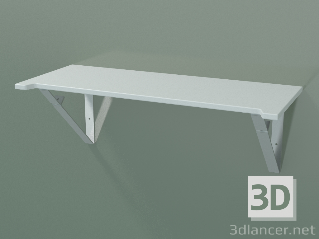 Modelo 3d Prateleira (L 60, P 24, H 21 cm) - preview