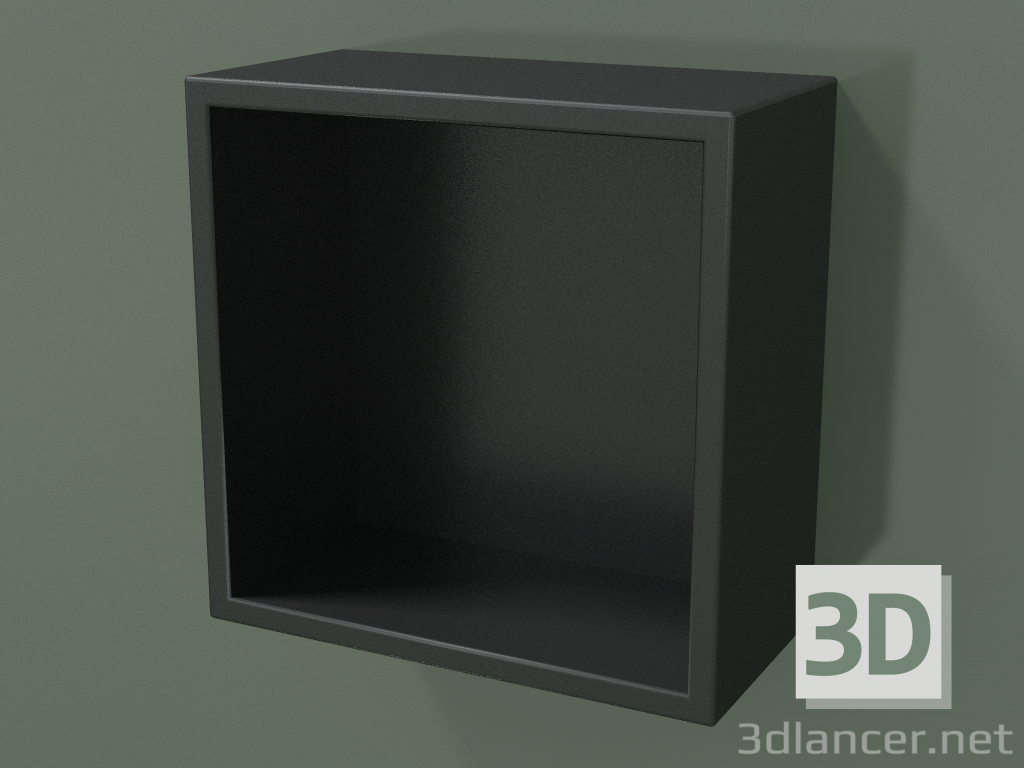 3d модель Відкритий ящик (90U30001, Deep Nocturne C38, L 24, P 12, H 24 cm) – превью